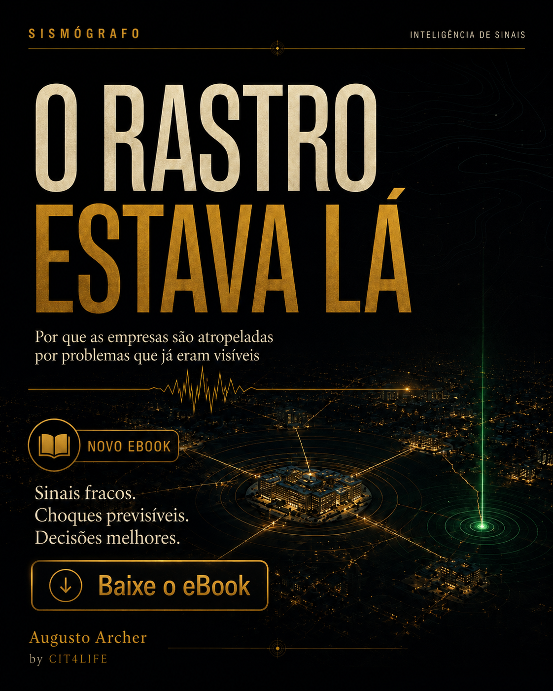 Capa do eBook O Rastro Estava Lá